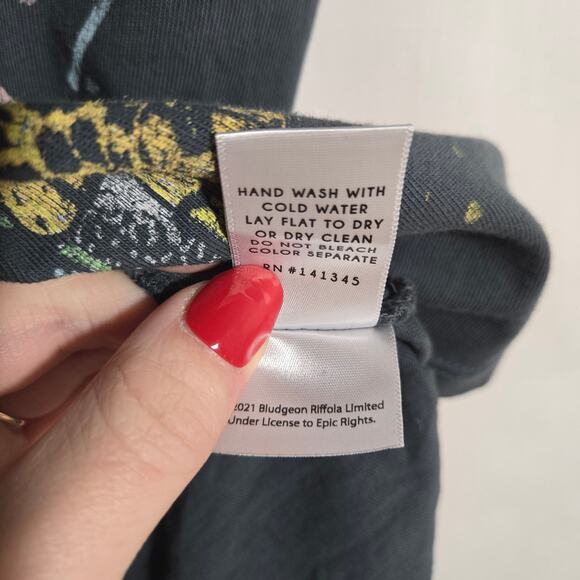 DayDreamer Def Leopard Tour Tee Cotton XS AOP T Shirt Boho Music Concert Graphic - Picture 4 of 5